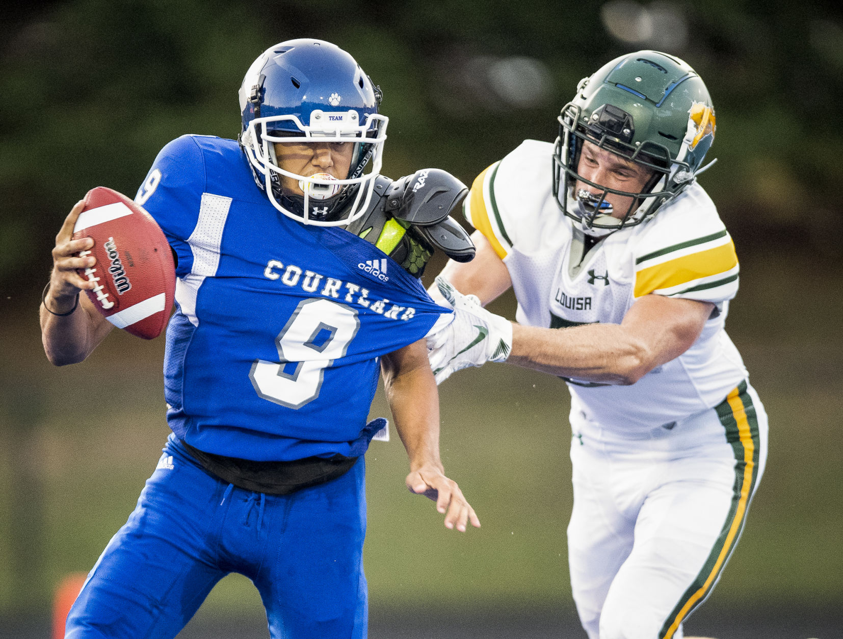 Louisa at Courtland football